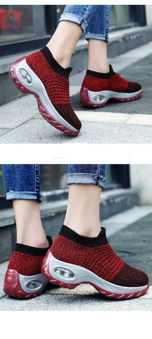 Women's Sneakers Slip on Low Top Canvas Fall Loafers Business Casual Shoes  | eBay