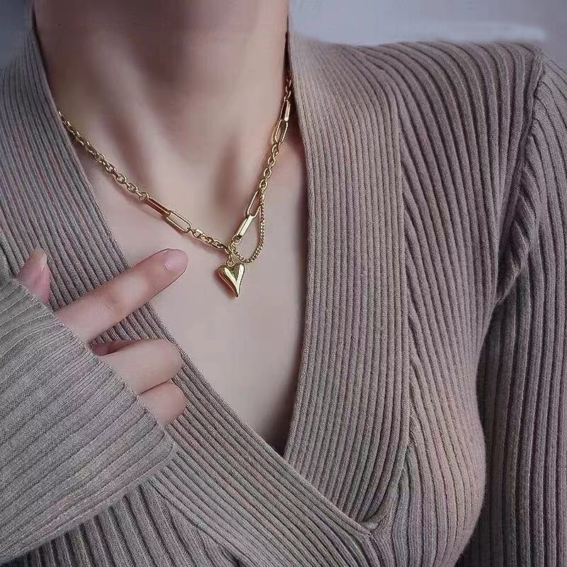 Japan Used Necklace]Louis Vuitton Essential V/Necklace/Women'S/M61083  Fashion