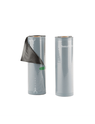 Vacuum Food Sealer Rolls, Clear, 11x19.5' ShieldNSeal