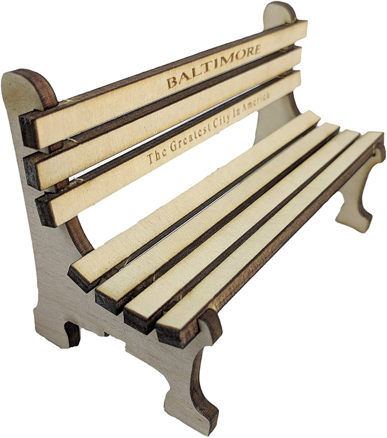 Baltimore Bench Kit The Greatest Gift In America Miniature Wooden R Custom 3d Stuff