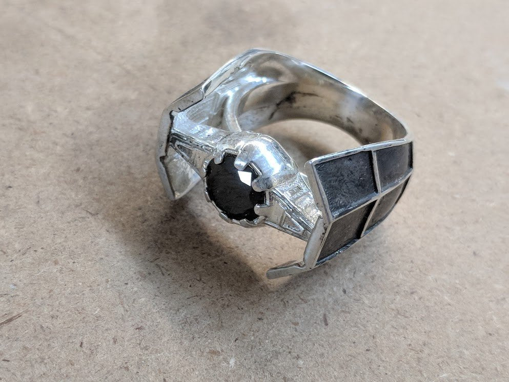 TIE Fighter Advanced Ring Squadron Imperial Vader Sterling