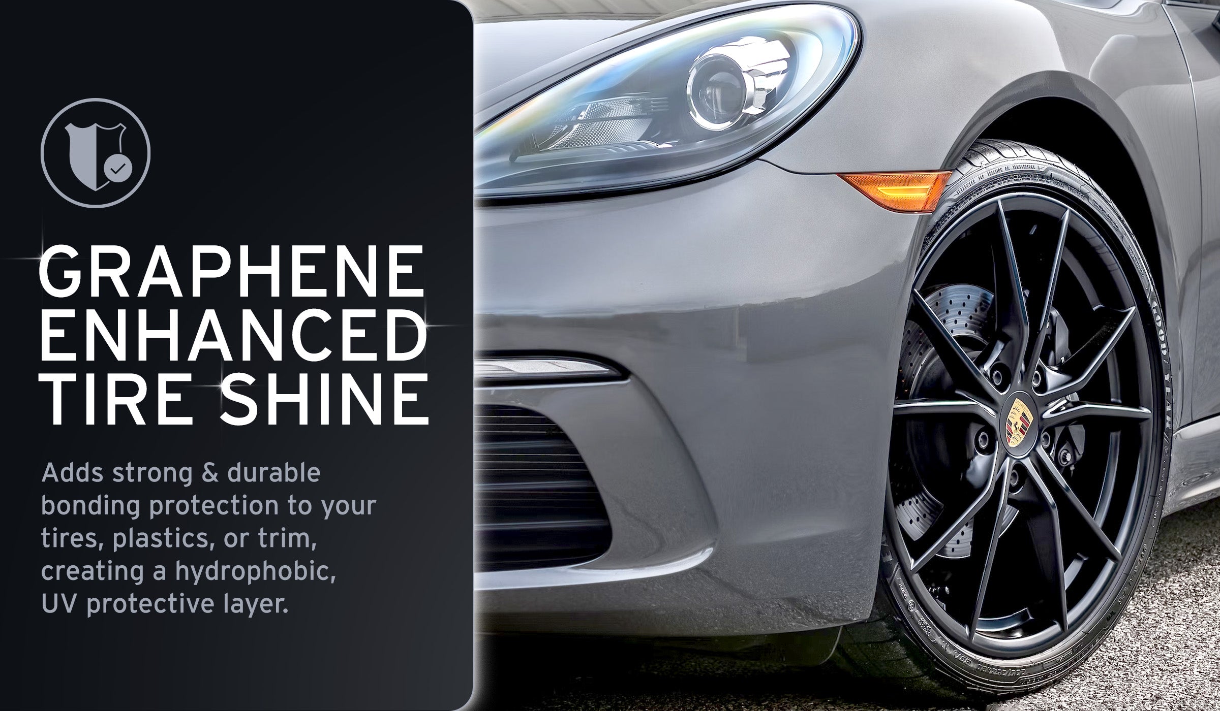 EVO-SHINE - Medium Shine / Water-Based Tire Shine & Dressing – Drive Auto  Appearance