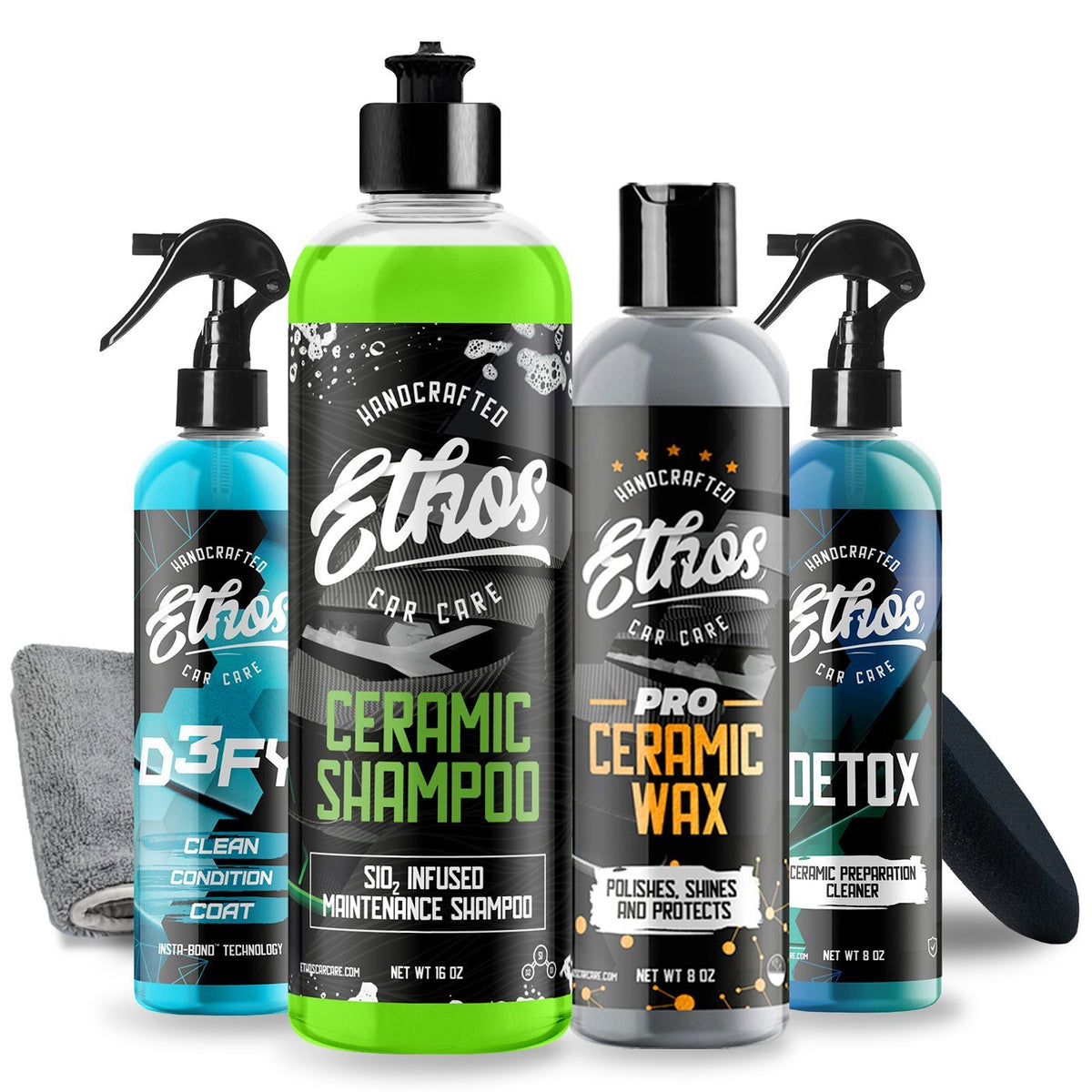 Ethos Ceramic Coating and Maintenance Kit - Complete Bundle