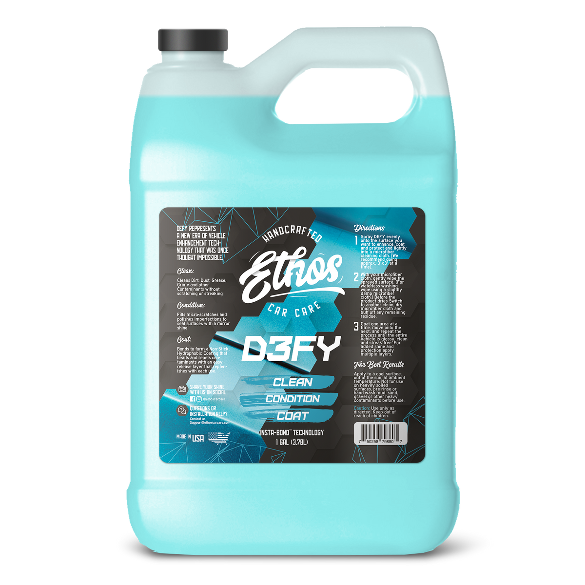 Ethos Foam Party - Concentrated pH Neutral Car Wash Soap - Snow Foam Suds  Car Wash Soap - Foam Cannon Soap - Safe For Waxes, Sealants & Coatings (16