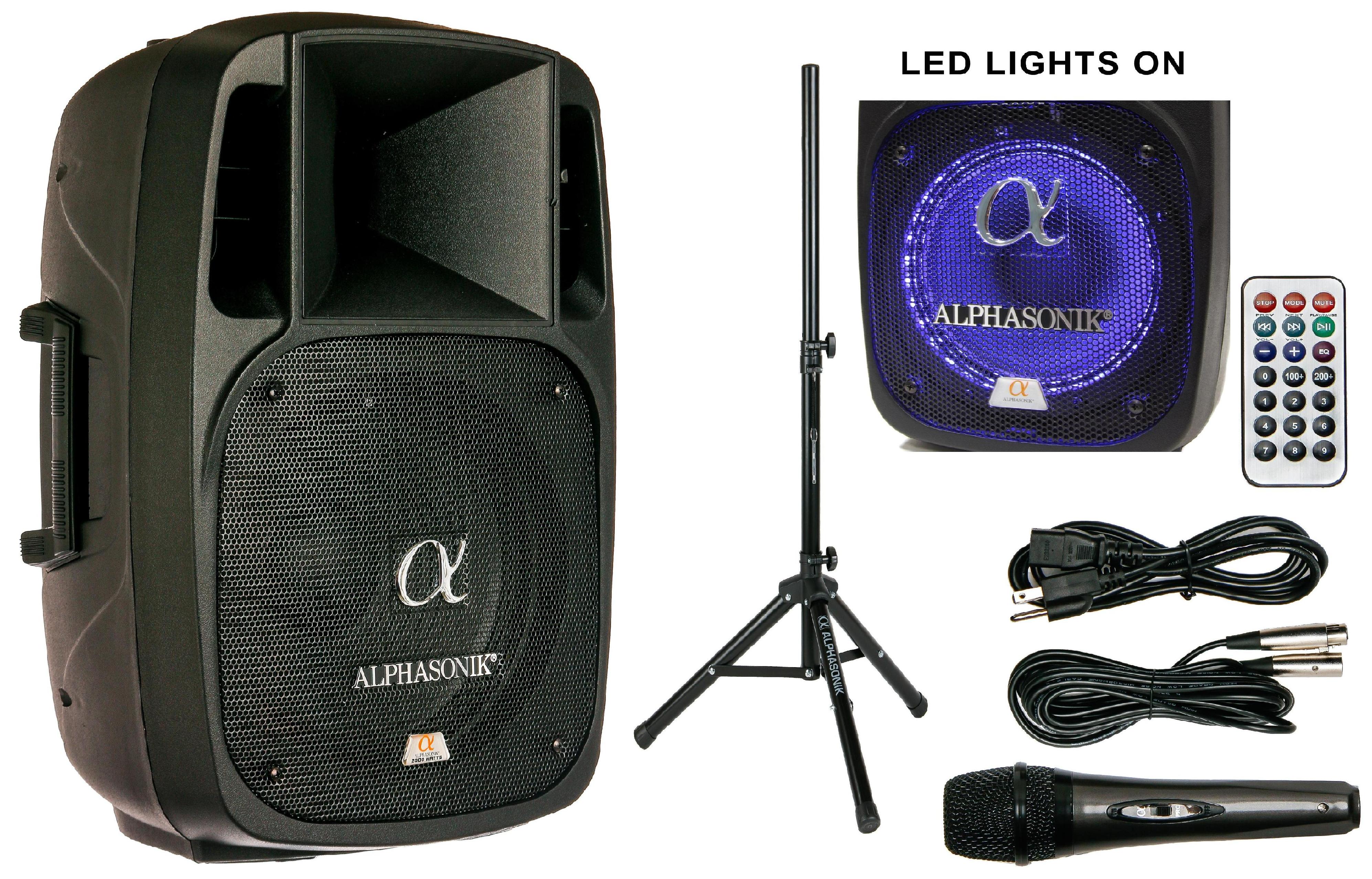 alphasonik 2800 watt speaker