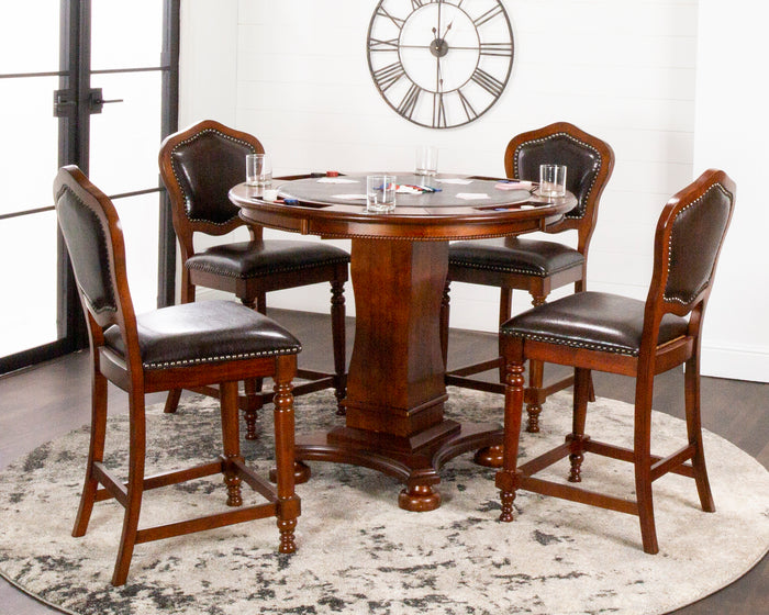 riverdale cherry round dining table