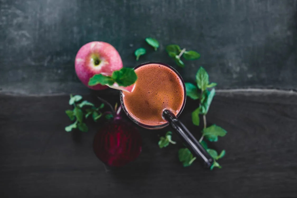 Detox Juice in a Drinking Glass