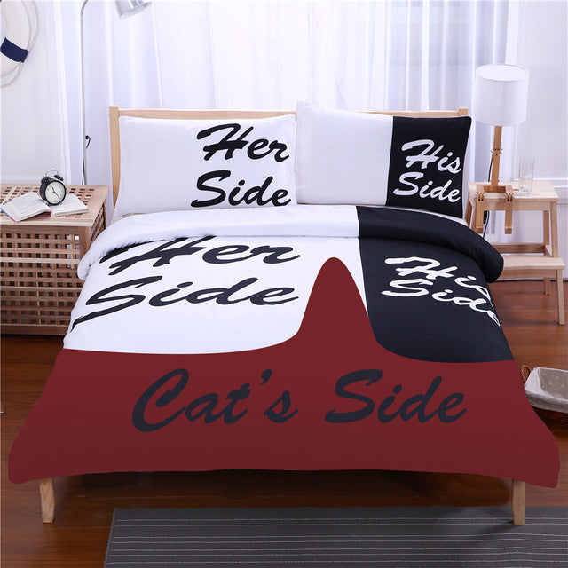 his and hers bedding