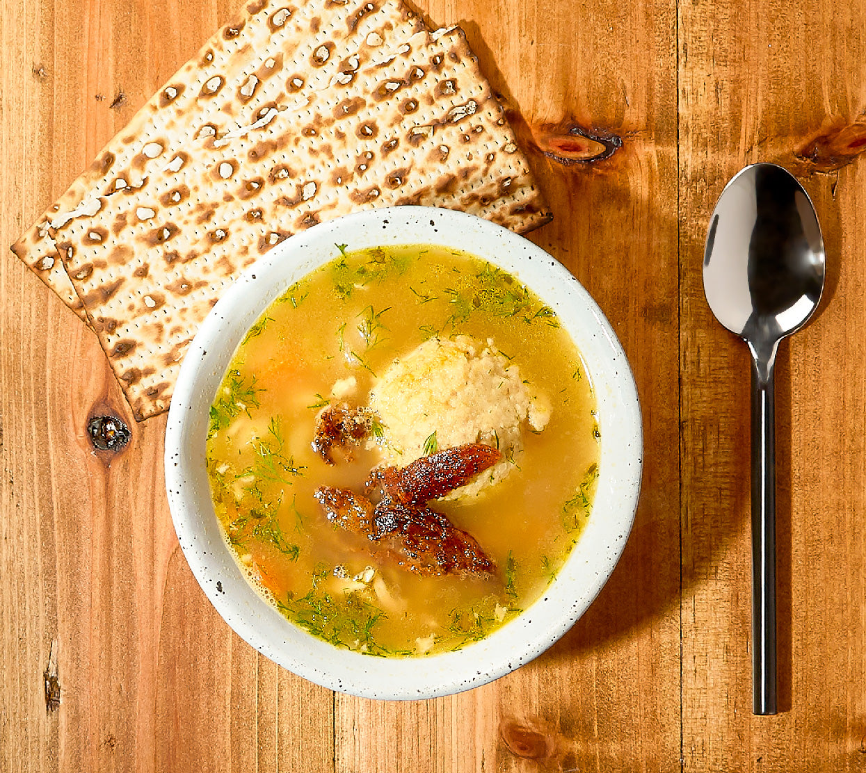 Garden Delish Matzo Ball Soup lollygag