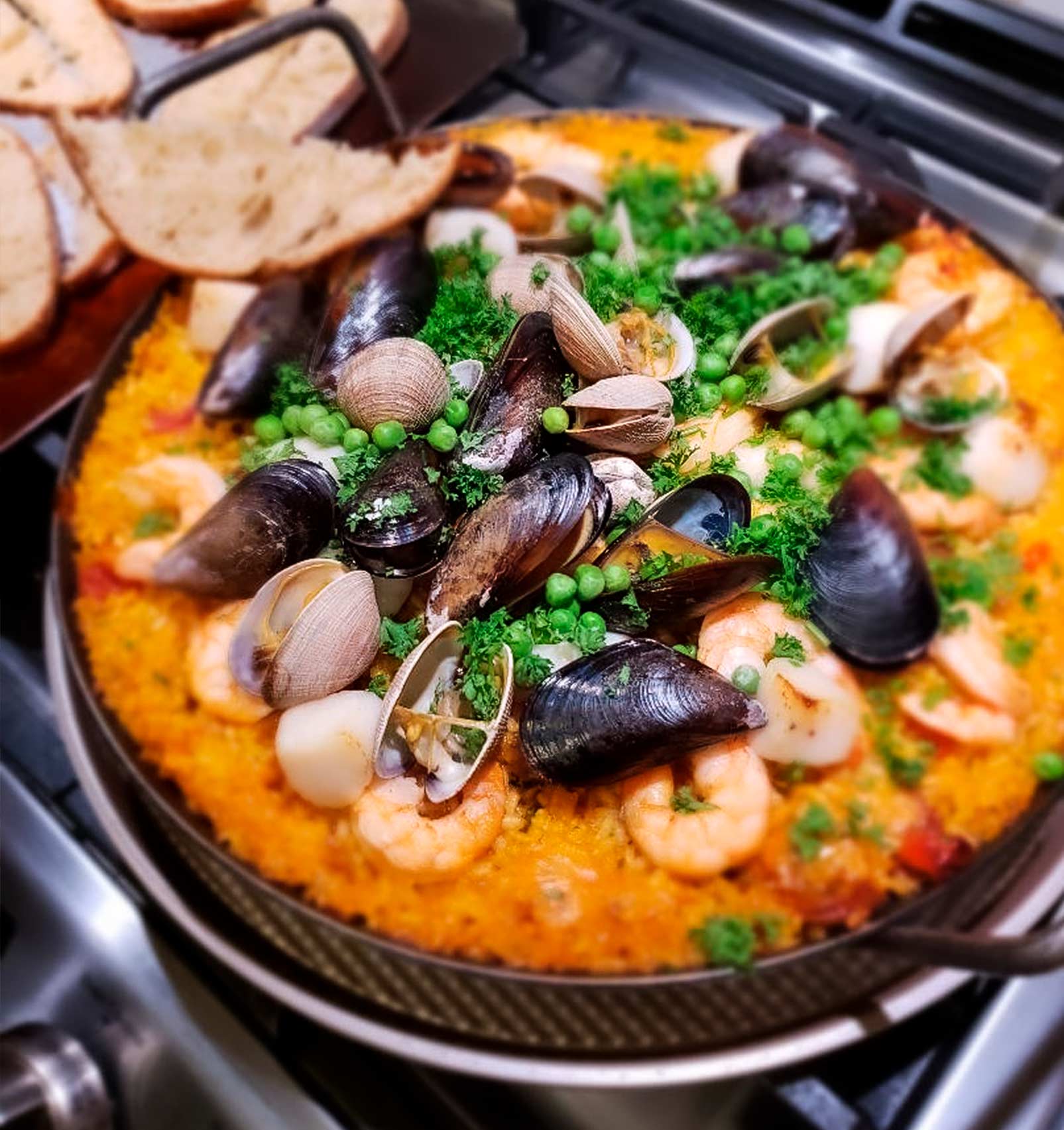 Seafood Paella