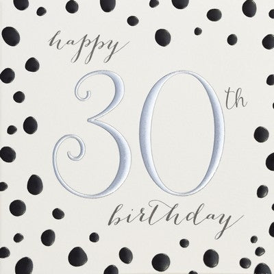 30th Birthday Greeting Card – Well Versed Homes