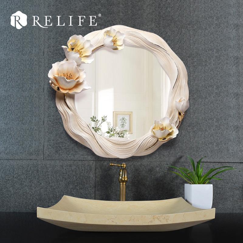 Decorative Round Wall Mirror. - Paruse