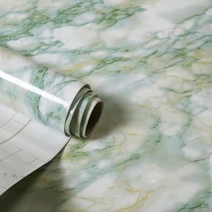 Open image in slideshow, Marble Self-adhesive Waterproof Wallpaper for Kitchen - Paruse
