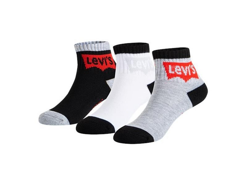 Boys Ankle Socks (3 Pack) (Levis) – 
