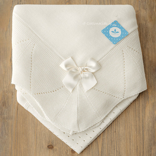 IVORY Baby Tights Plain Cotton (A/W) –