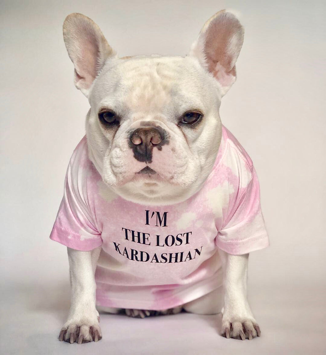 I'm The Lost Kardashian Pink Bleach Distressed T-Shirt