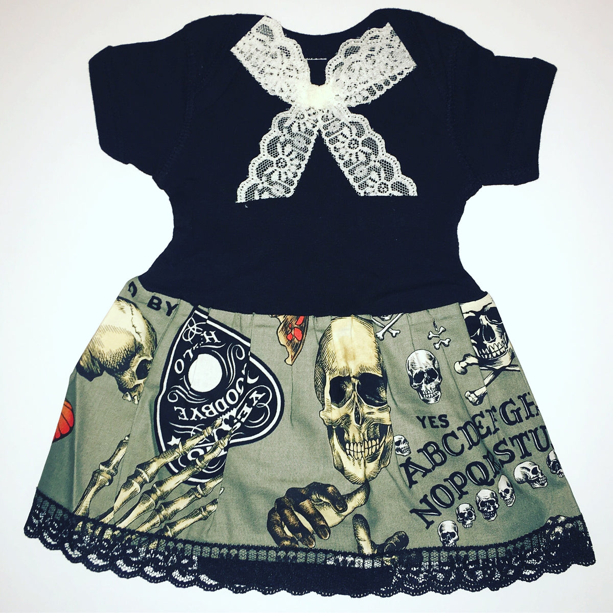 Gray Ouija Onesie Dress – Paper Doll Productions