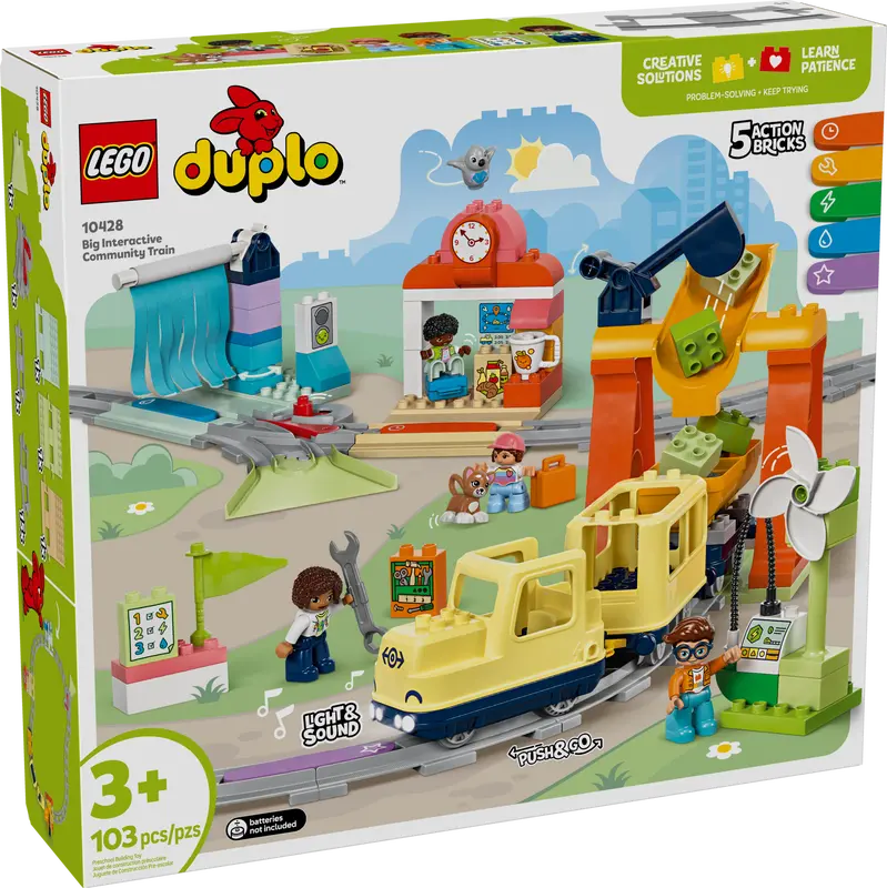LEGO Duplo 10428 Big Interactive Community Train