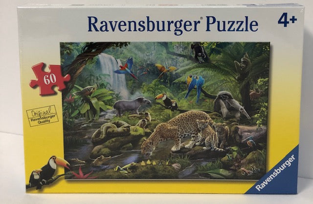 Puzzle Pièces XXL - Bébés animaux Ravensburger-13353 200 pièces Puzzles -  Animaux sauvages