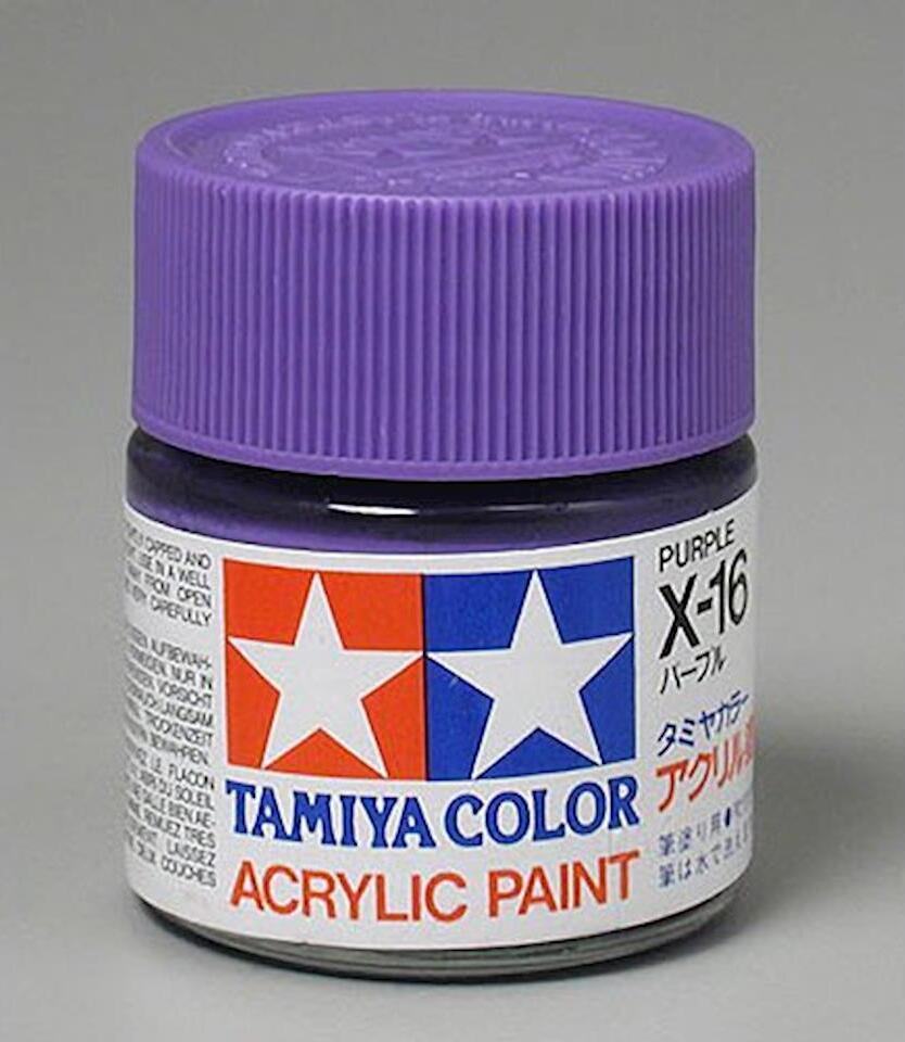 X-17 Pink Acrylic Paint Mini X17 - Tamiya