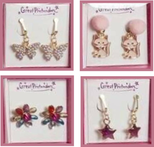 Holiday Sticker EARRINGS-30 Pairs