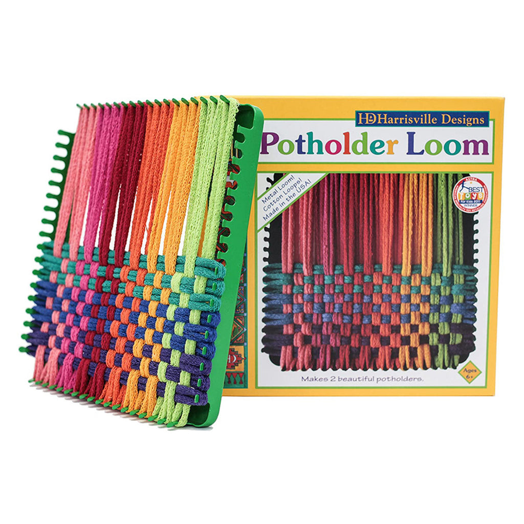 Harrisville Designs PEG LOOM weaving FOR BEGINNERS made in USA