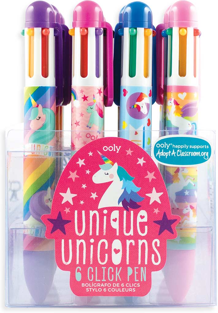 ooly Unique Unicorn Click Pen – Little Red Hen