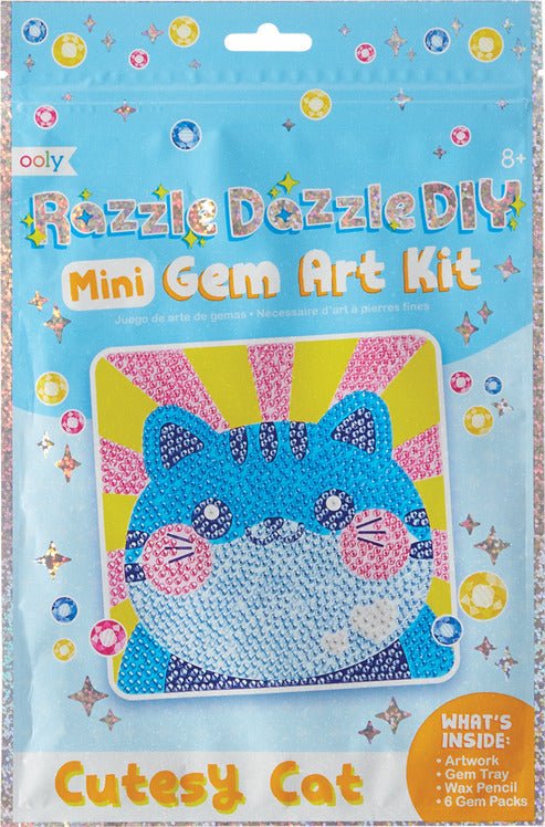 Razzle Dazzle D.I.Y. Mini Gem Art Kit: Rad Rainbow