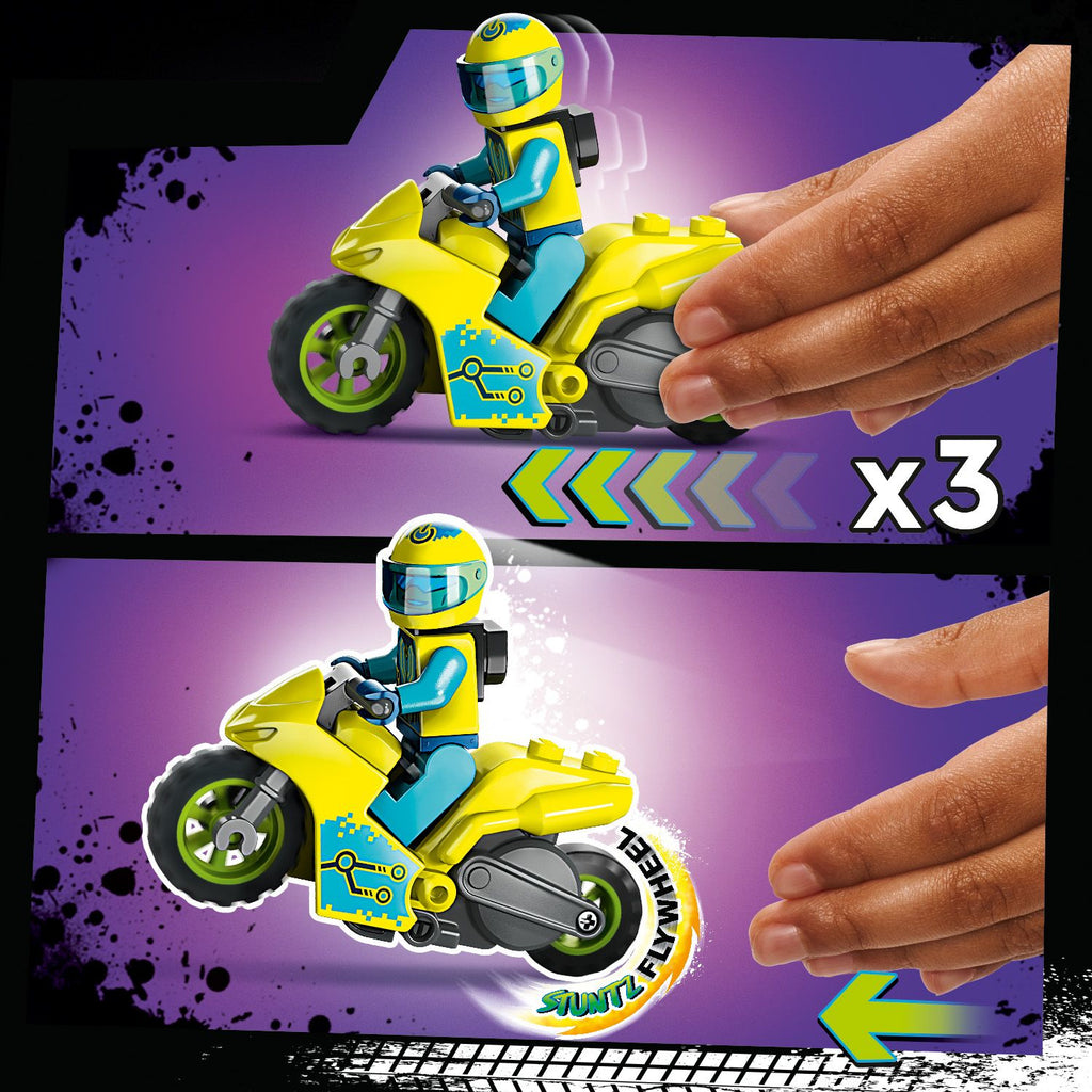 LEGO City Stuntz Bear Stunt Bike Motorbike Toy 60356