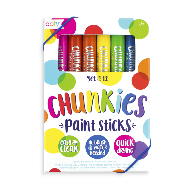 Tempera Paint Sticks, 12 ct - Teaching Toys and Books