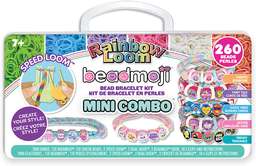 Rainbow Loom® Loomi-Pals™ MEGA Set, Alpha & Pony Beads, 5600 Colorful –
