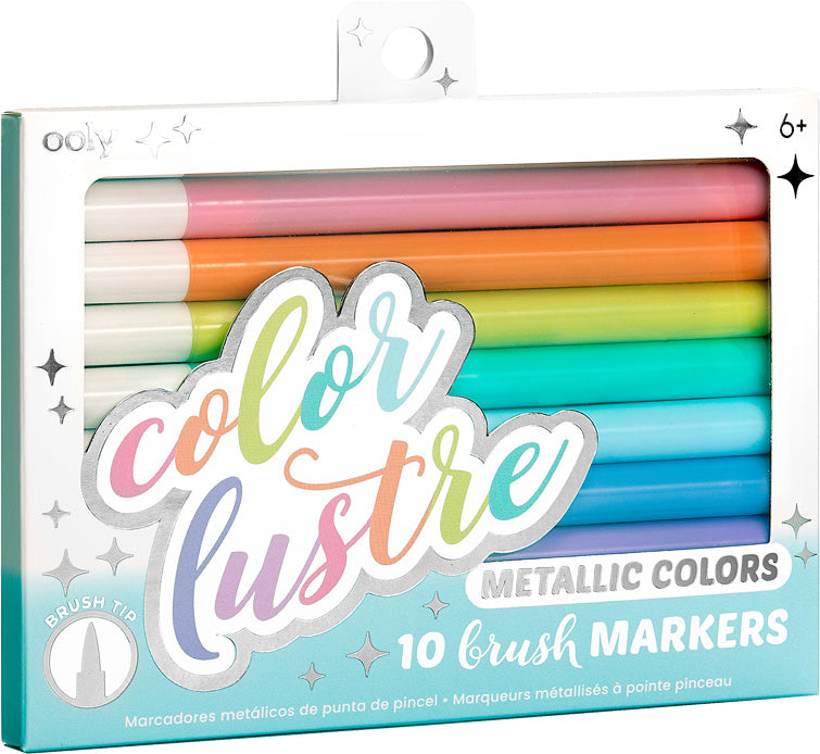 Ooly - Silver Linings Outline Markers - Set of 6