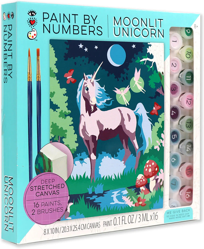 Haku Yoka Coloring Roll Kit Fantasy Unicorn