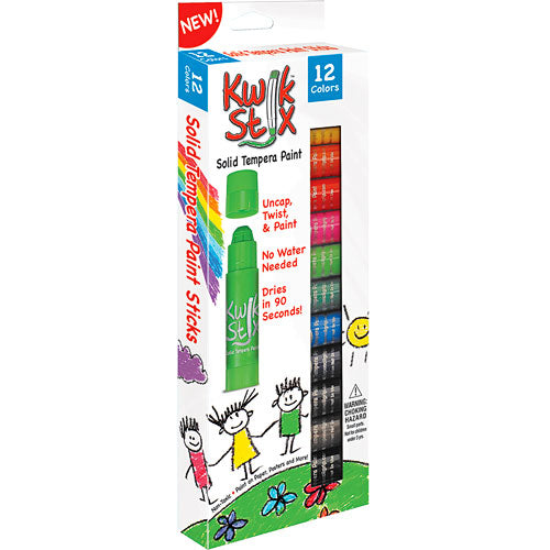 Kwik Stix Solid Tempera Paint (24 Pack)