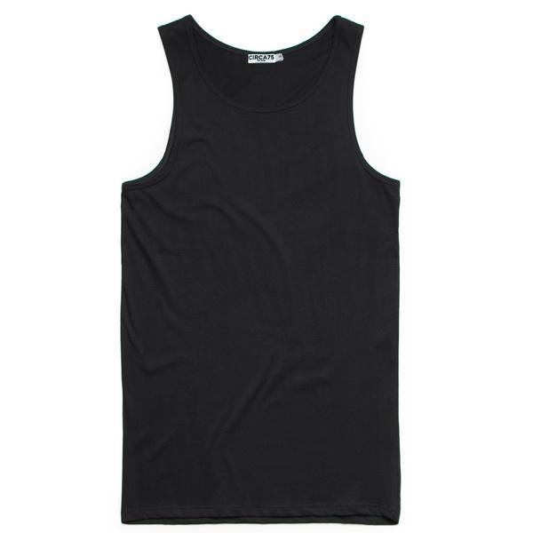 CIRCA75 Men's Singlet - Black