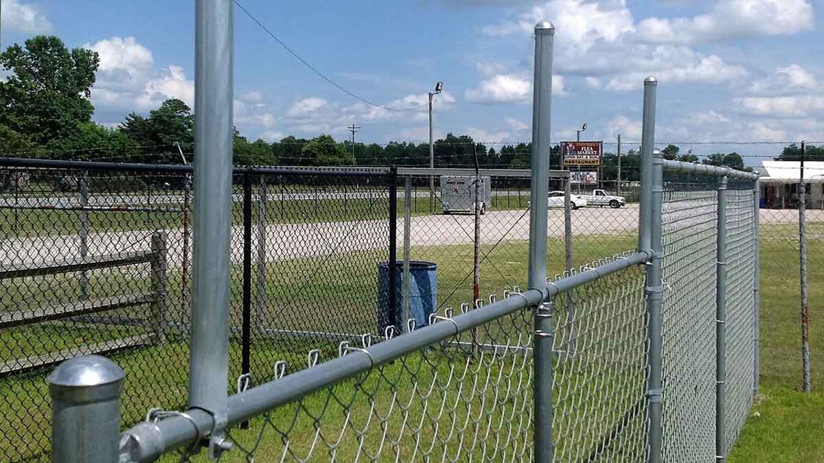 Extend-A-Post Fence Extension for Chainlink Fence