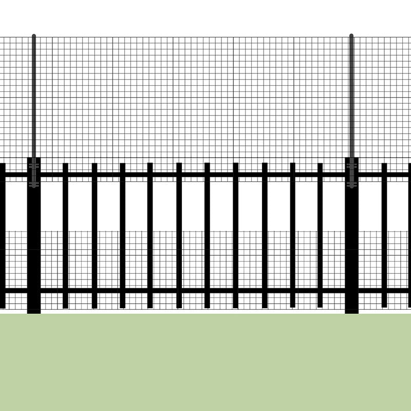 Dog Proofer Wide Gap Kit With Vertical Fence Extensions