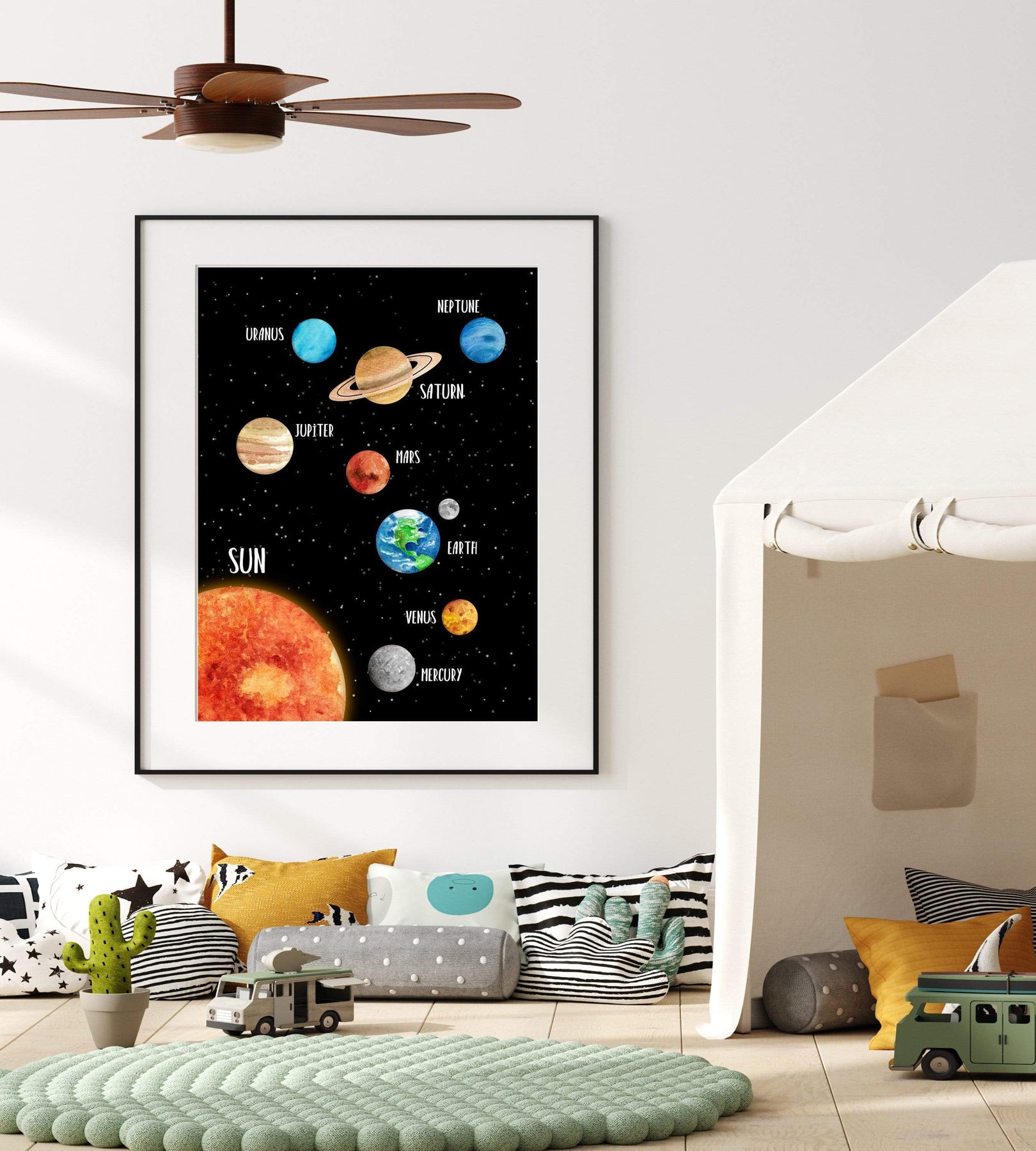 solar system for boys rooms