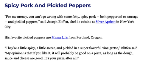 Mama Lil's Peppers - Huffington Post