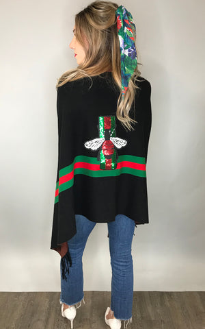 Sojara Bee poncho