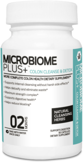 Microbiome Plus+ Colon Cleanse Natural Probiotic Detox Capsules