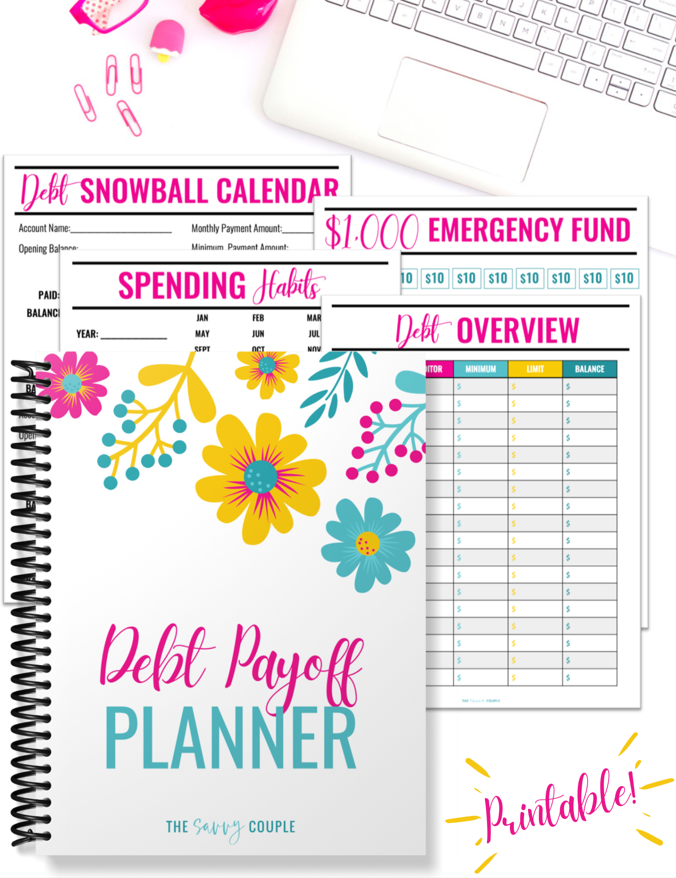 The Ultimate Printable Budgeting Binder {80+ Page Digital Download} – The  Savvy Mama Shop