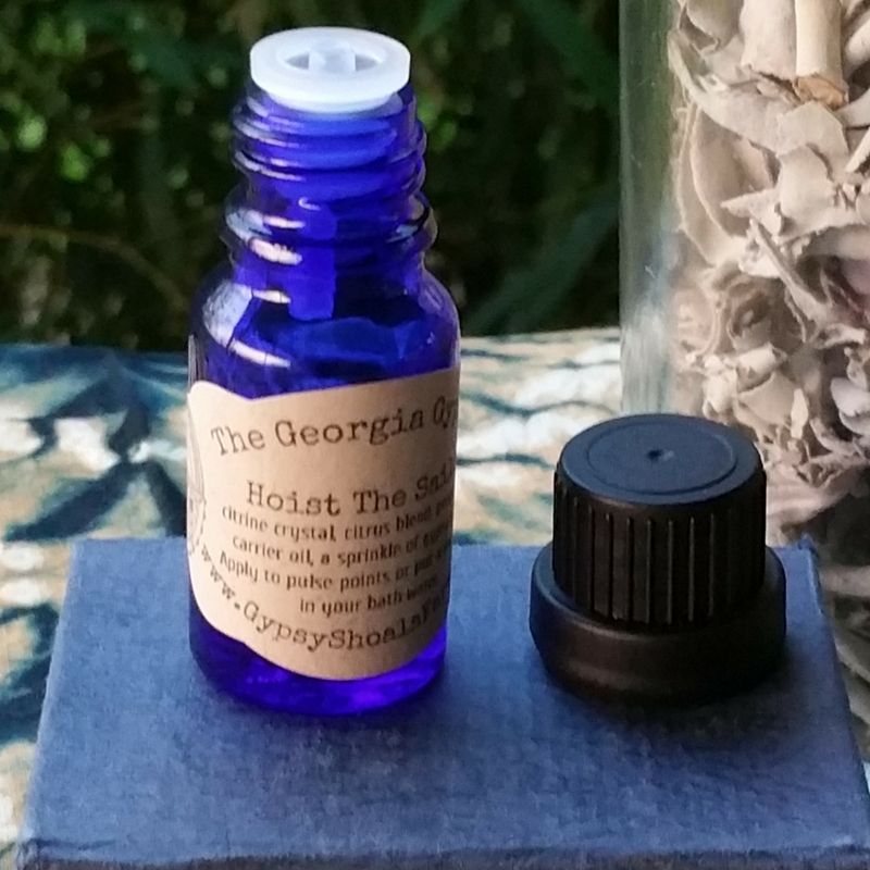 georgia gypsy 100% pure therapeutic essential oils built in dropper cap