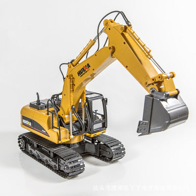 rc excavator with real working hydraulics
