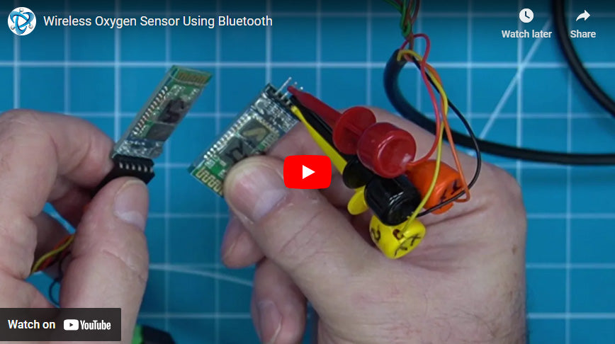 Wireless Oxygen Sensor using Bluetooth