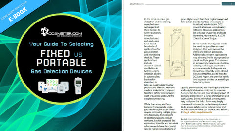 CO2Meter How to Choose a Fixed vs Portable Gas Detection Solution eBook