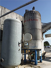 bulk co2 storage tank winery