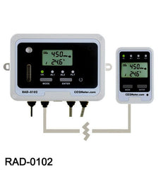 TIM10 Desktop CO2, Temp. & Humidity Monitor