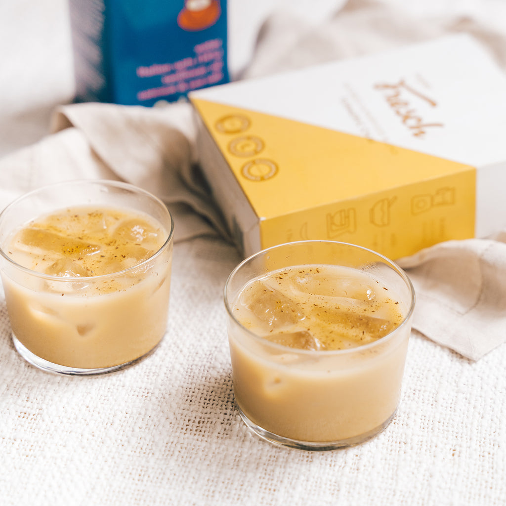 latte milk oat iced golden recipe turmeric