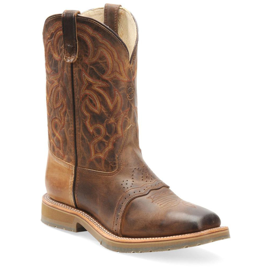 double h steel toe cowboy boots